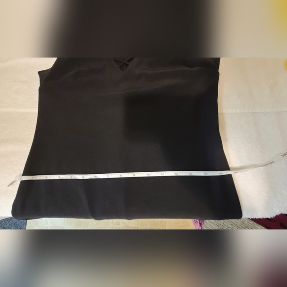 Suzy Shier Black Neck Bodycon Sheath Dress Size M - Picture 10 of 15